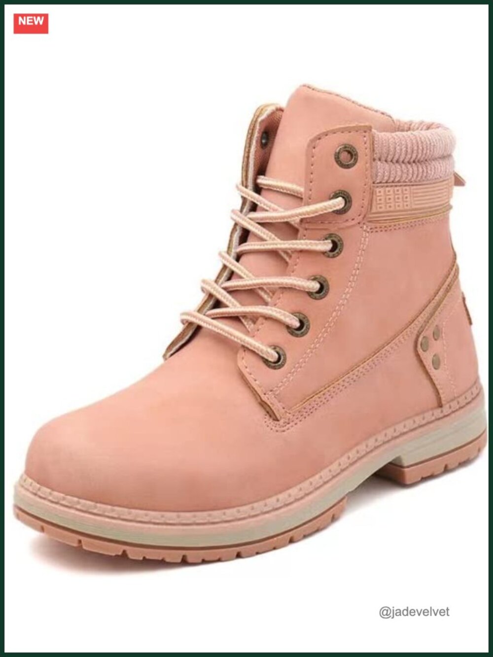 Waterproof Women's Hiking Ankle Boots Non-Slip Lace-Up Comfortable Outdoor Work